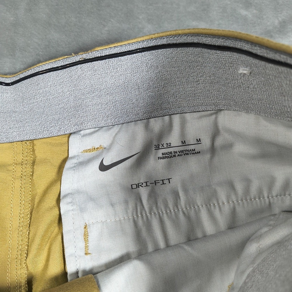 Nike Chino Pants Mens 32x320 Tan Dri Fit Stretch Chino Golf Lightweight - Picture 5 of 11